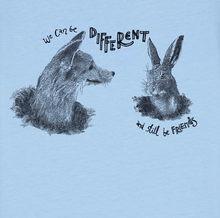 FOX & HARE: we can be different and still be friends