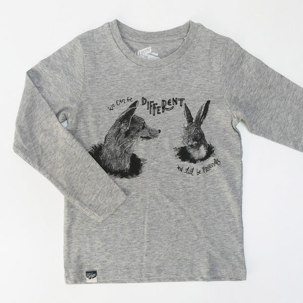 FOX & HARE - we can be different and still be friends