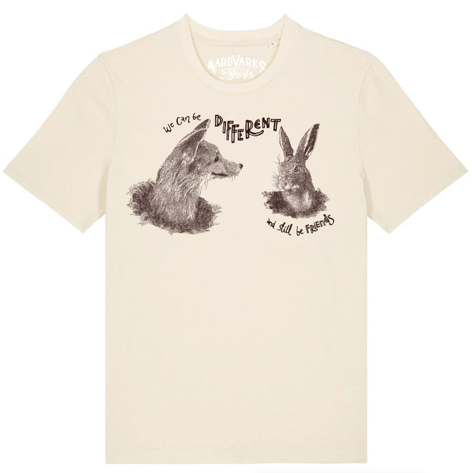 FOX & HARE - we can be different and still be friends